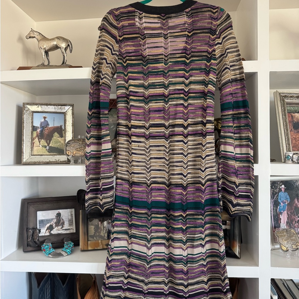 MISSONI Dress Vintage Made in Italy Sz 2 - Picture 2 of 14